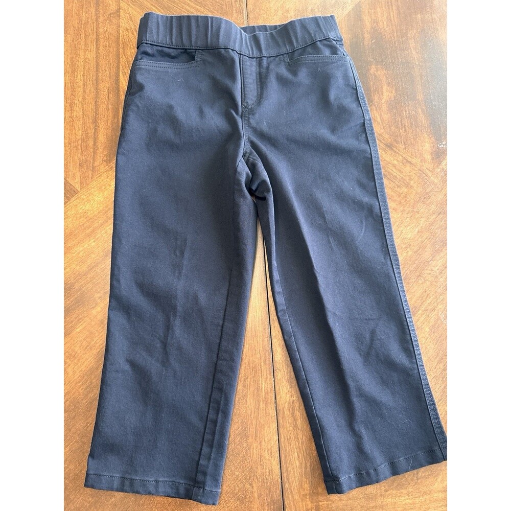 Women's Intro ❤️  Love The Fit Stretch Black Capris Petite Size 4P